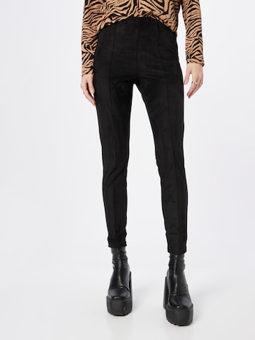 Coupe slim Pantalon s.Oliver en noir : devant