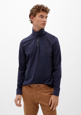 s.Oliver Shirt in Blauw: voorkant