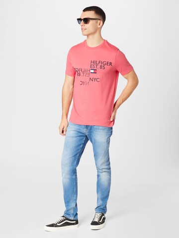 TOMMY HILFIGER - Camiseta en rojo