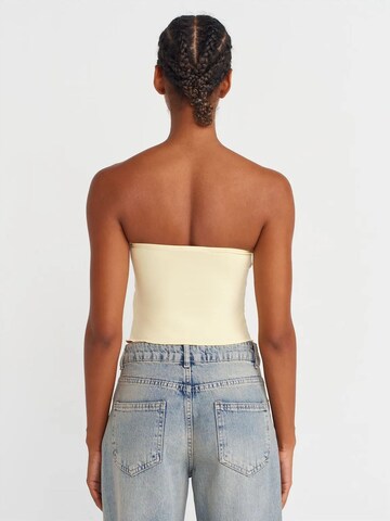 Dilvin Top in Yellow