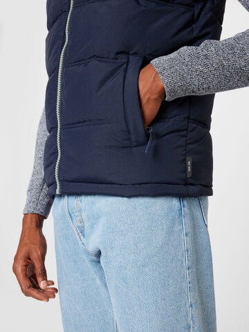 INDICODE JEANS Regular Fit Weste 'Easterly' in Schwarz