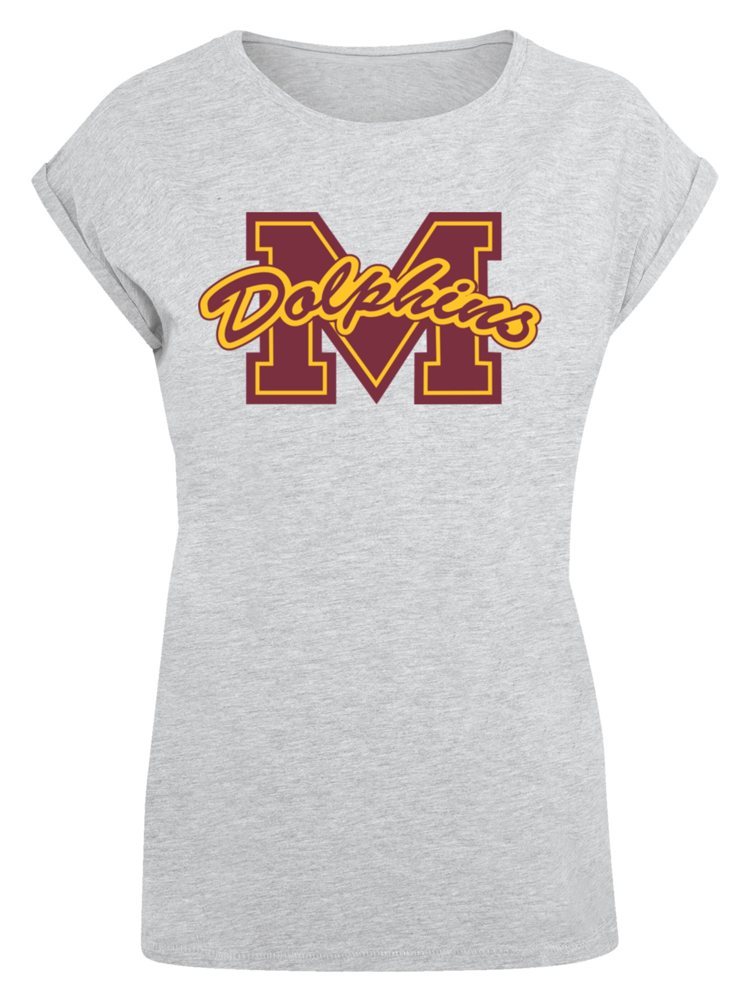 T-shirt 'Sex Education M Dolphins Netflix TV Series' F4NT4STIC en gris : devant