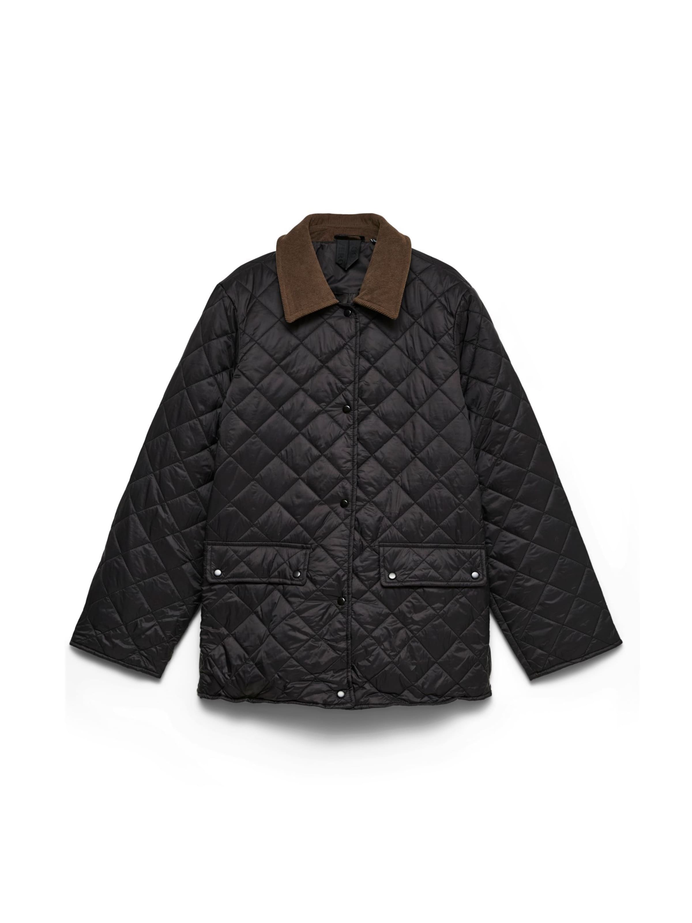 VERO MODA Steppjacke 'VMNova' in braun / schwarz, Produktansicht