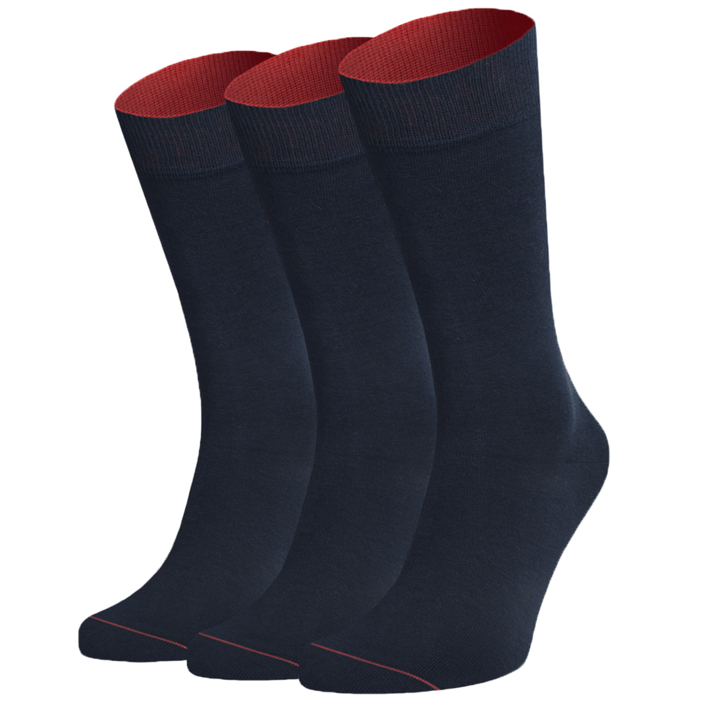 Calzino di Von Jungfeld in blu: frontale