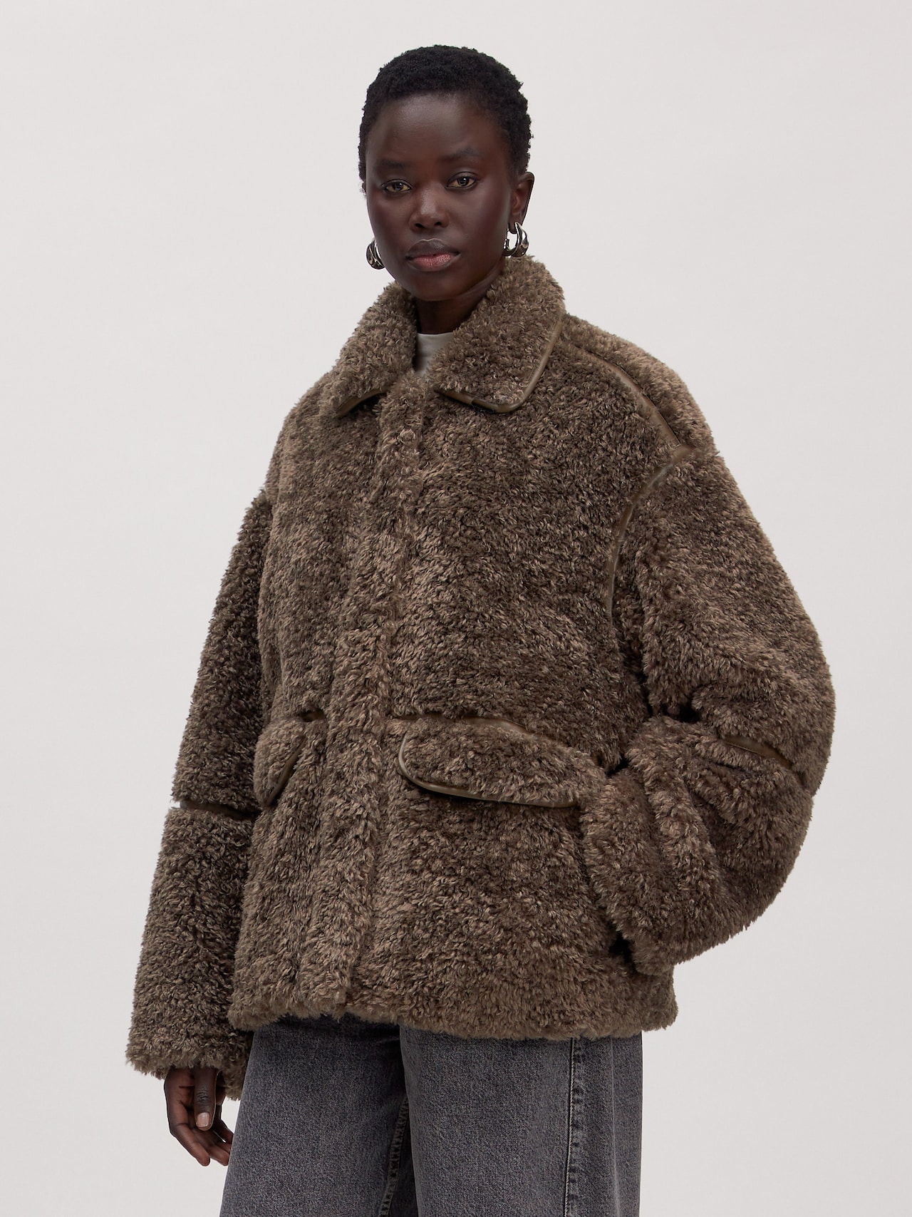 EDITED Giacca invernale 'Amia' marrone