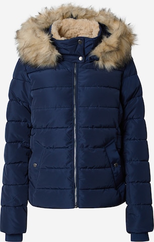 Veste d’hiver 'CAMILLA' ONLY en bleu : devant