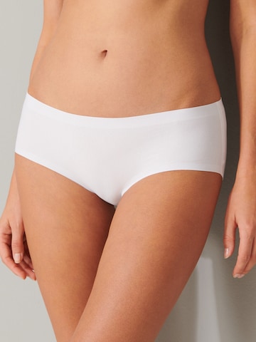 SCHIESSER Panty 'Invisible Cotton' in White: front