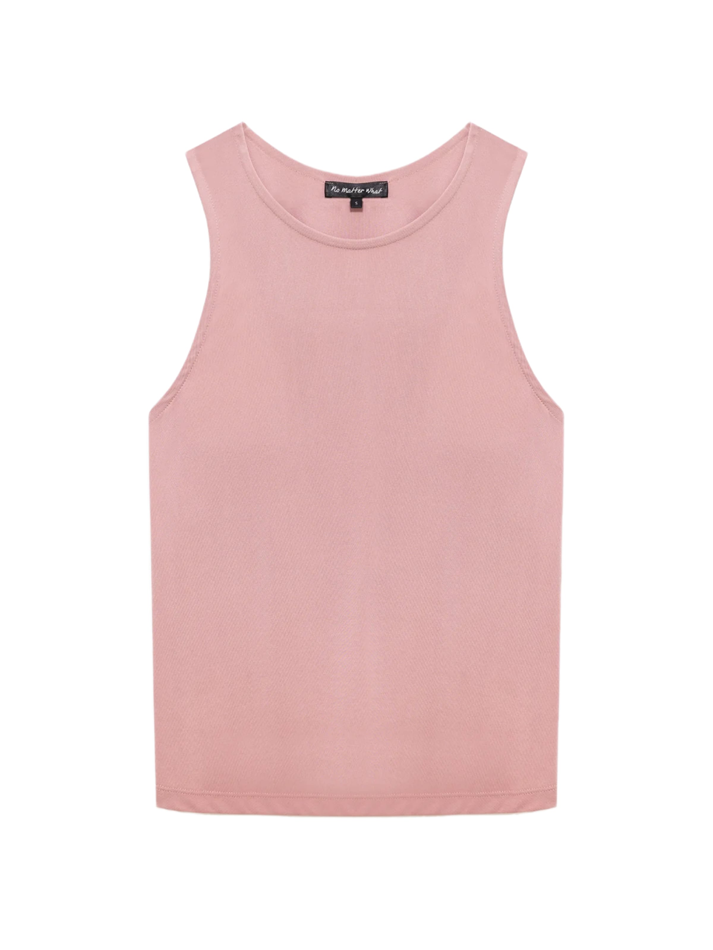 No Matter What Top in Roze: voorkant