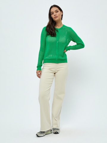 Peppercorn Gebreid vest 'Libby' in Groen