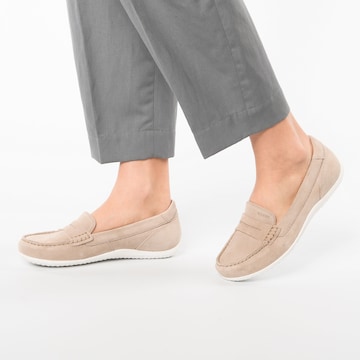 GEOX Moccasins 'Vega' in Grey