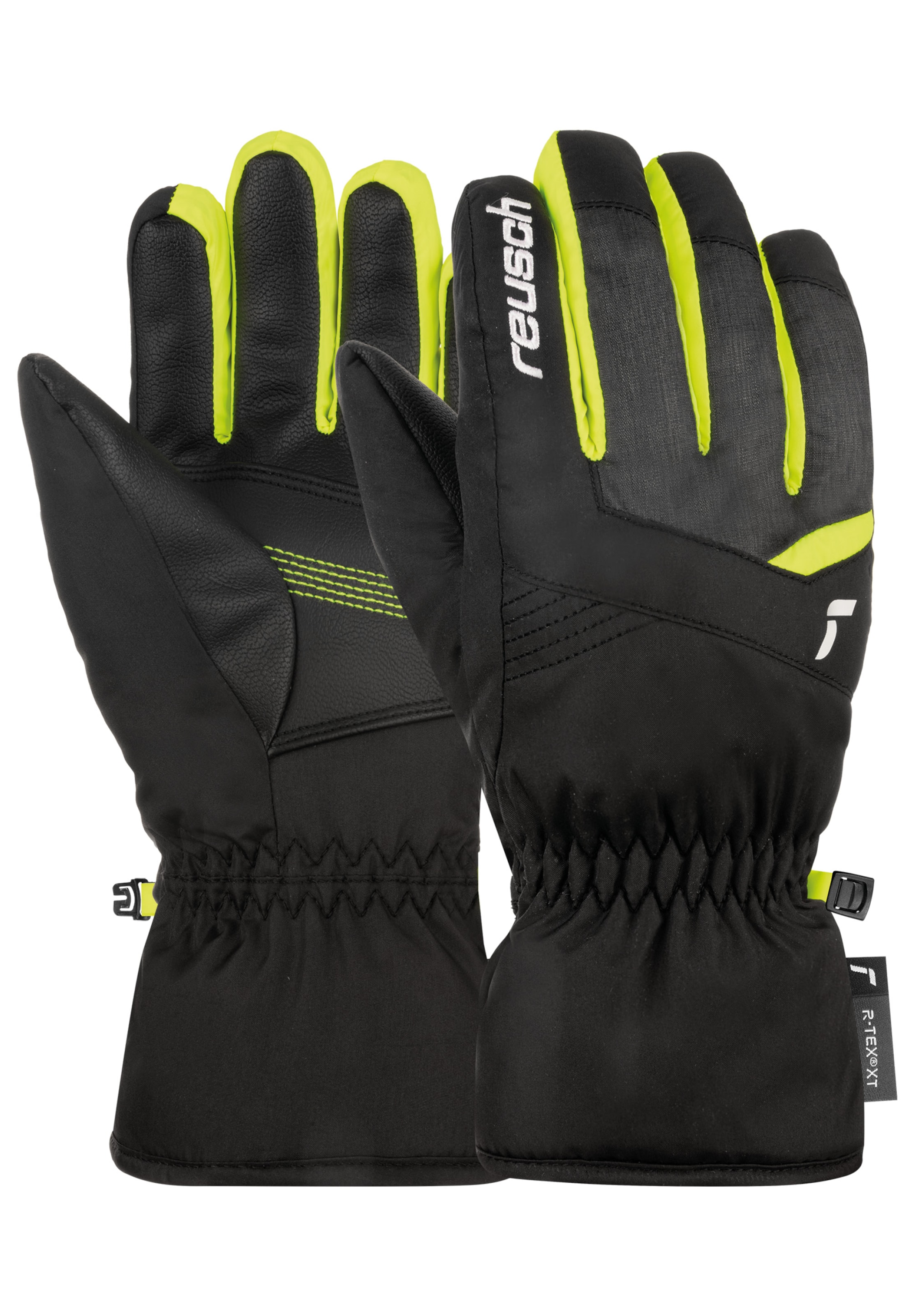 REUSCH Sporthandschuhe 'Bennet R-TEX® XT Junior' in Gelb: Vorderseite