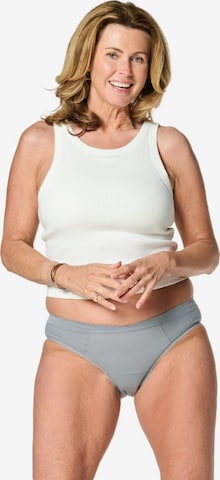 Moodies Undies Slip 'Cheeky Brief gemiddeld-zwaar' in Grijs: voorkant
