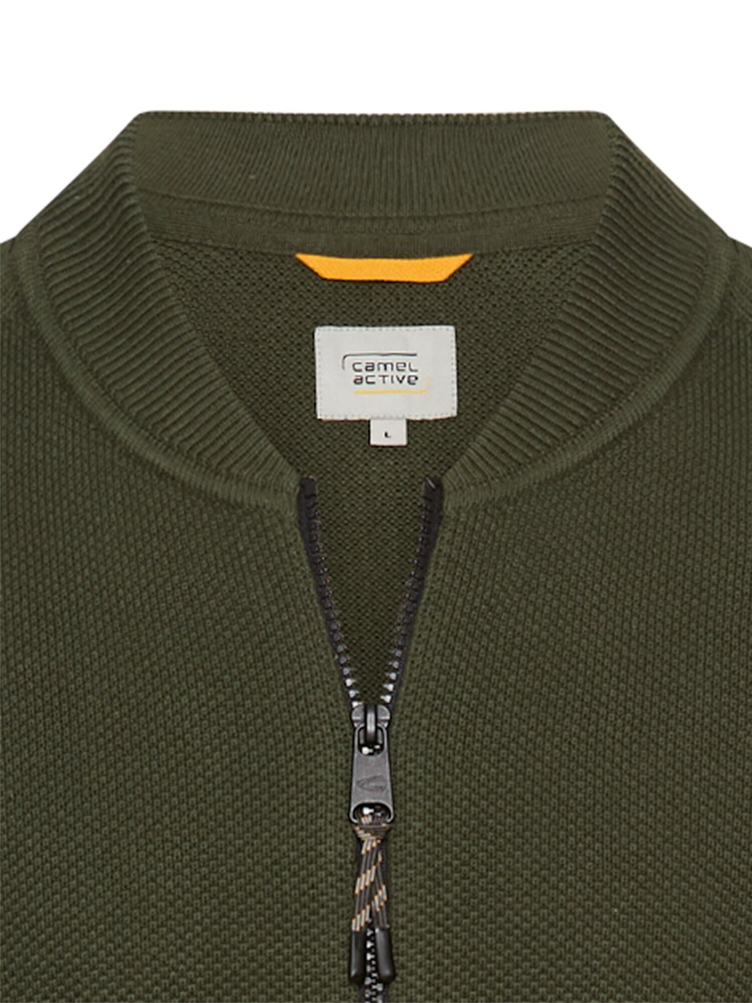 CAMEL ACTIVE Knit Cardigan in Green