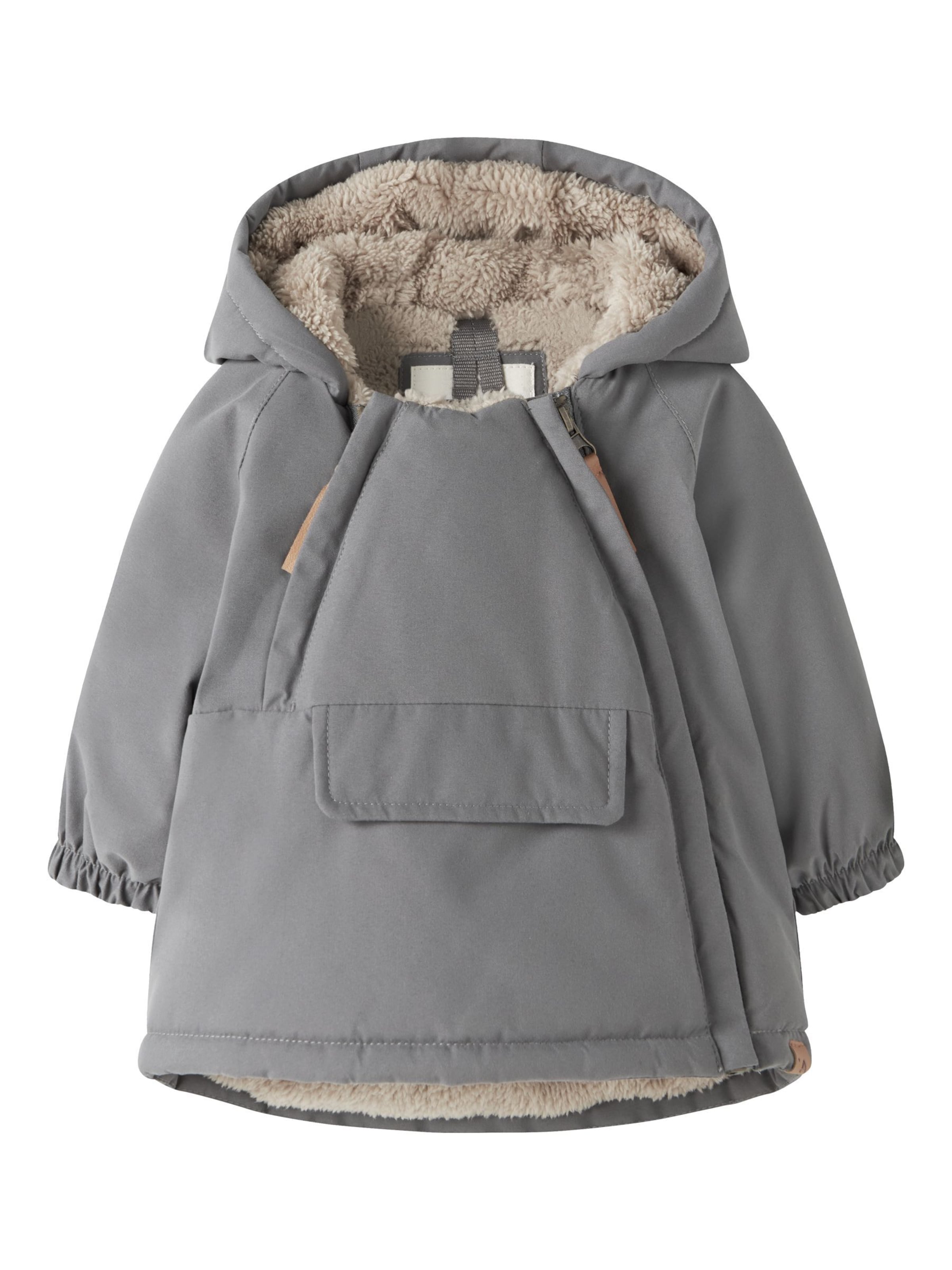 Giacca invernale 'SNOW10' di Lil'Atelier in grigio: frontale