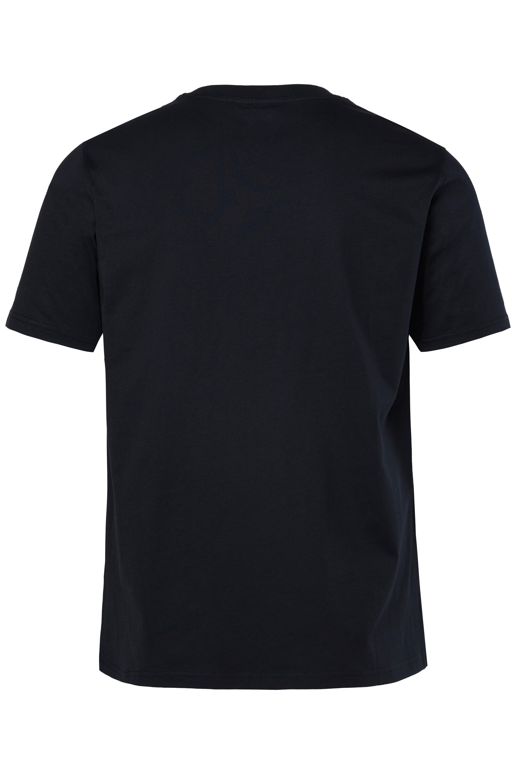 Men Plus Shirt in Black