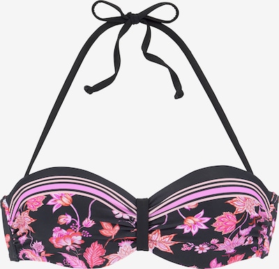 LASCANA Bikini gornji dio u noćno plava / roza, Pregled proizvoda