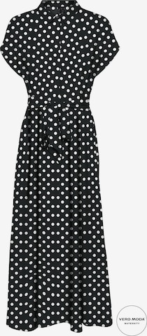 Vero Moda Maternity - Vestido 'VMMNewhalie' en negro: frente