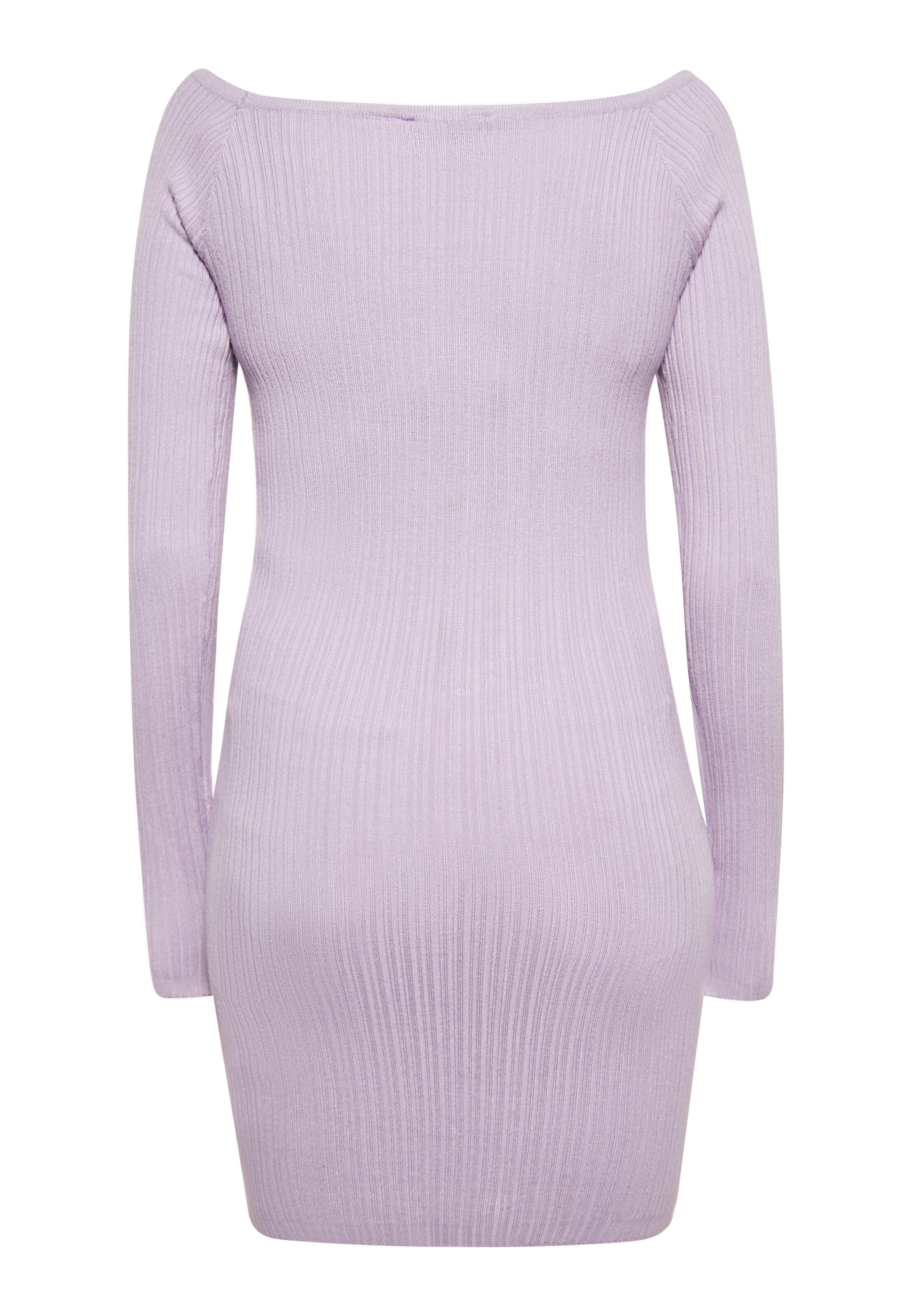 NAEMI - Vestido de malha em roxo