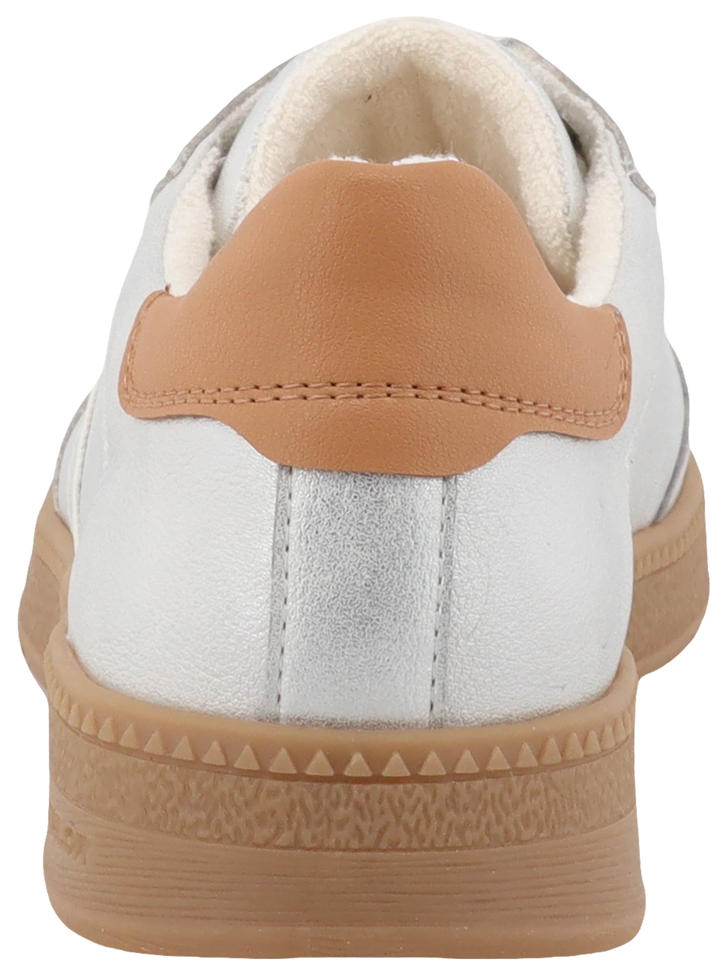 TOM TAILOR Sneaker in Silber