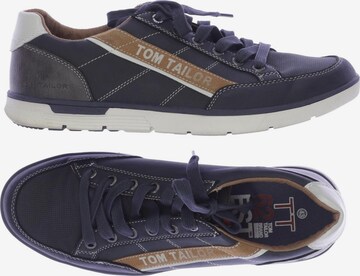 TOM TAILOR Sneaker 43 in Schwarz: predná strana