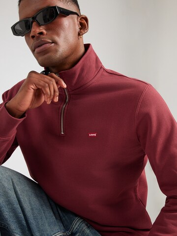 LEVI'S ® Sweatshirt 'ORIGINAL HM' in Rot
