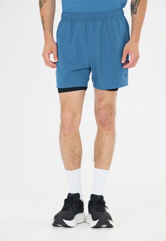Virtus Regular Sports trousers 'Zayne V2' in Blue: front