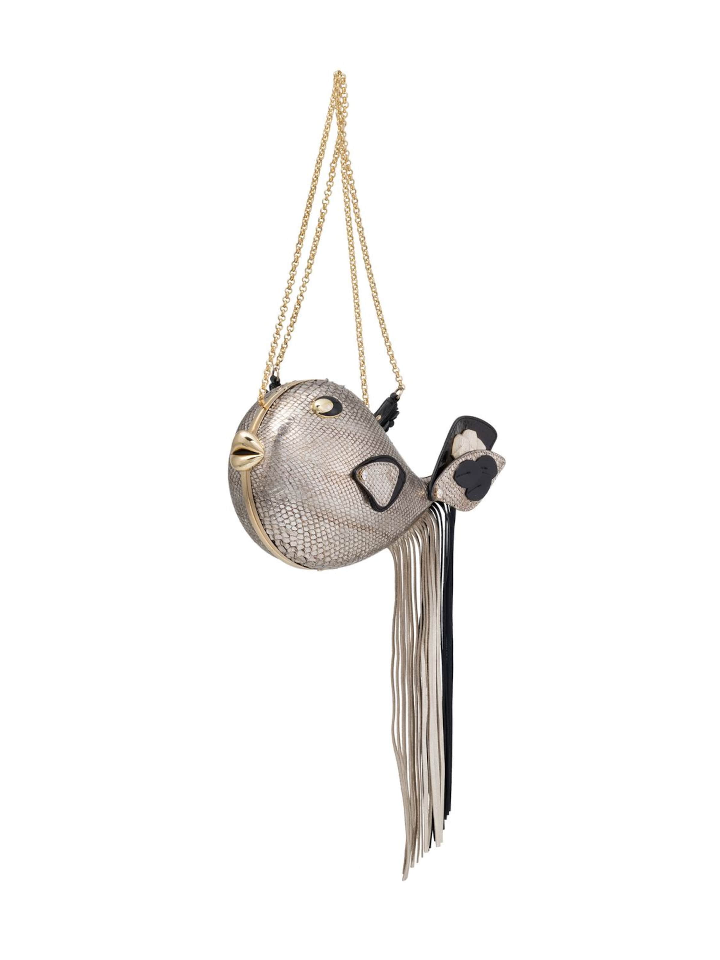 Braccialini Clutch 'Tema'‌‌‌‌‌ in Silber