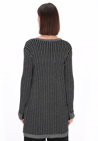 usha BLACK LABEL - Casaco de malha 'Classic' em preto