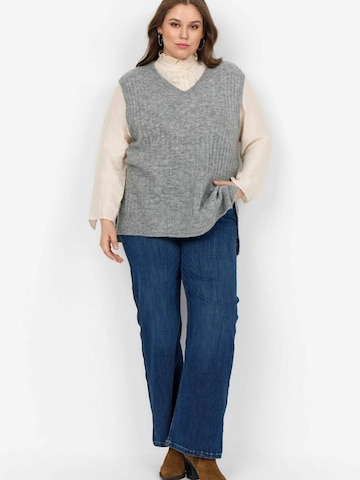 Cardigan 'Tonja' Wasabi Concept en gris