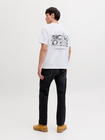 JACK & JONES Paita 'JCOBREEZE' värissä valkoinen