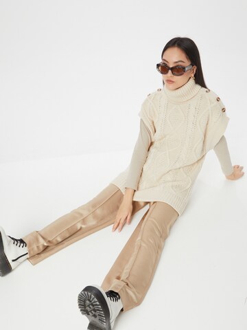 Pull-over 'ADISON' ICHI en beige