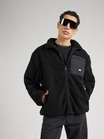 ELLESSE - Chaqueta polar 'Viterbo' en negro: frente