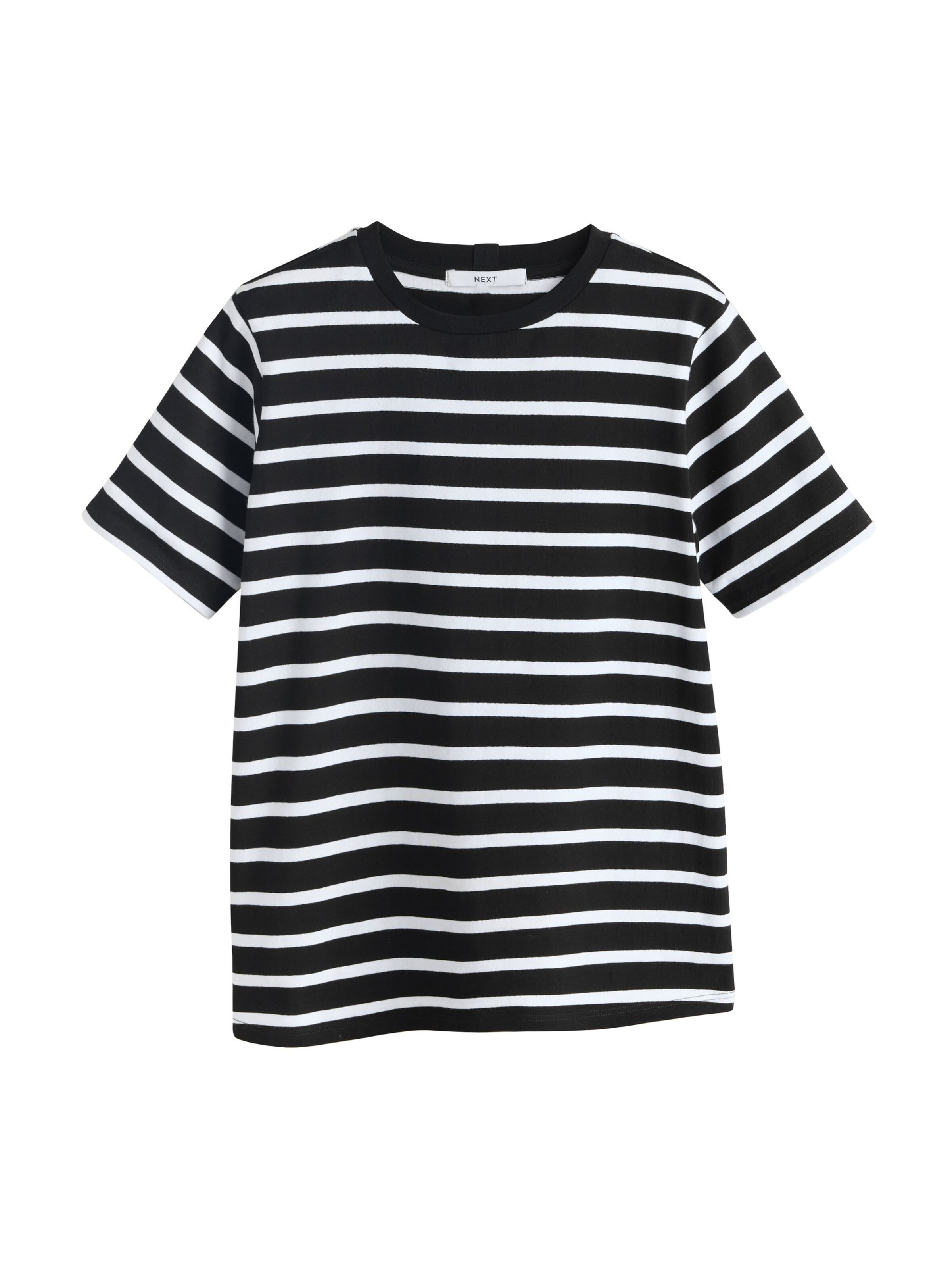 T-shirt Next en noir : devant