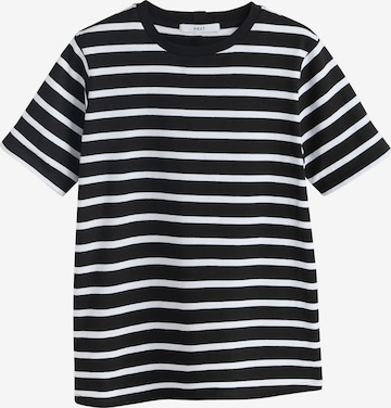 T-shirt Next en noir : devant