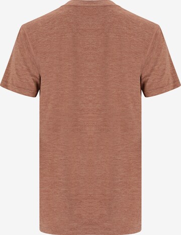 ENDURANCE Performance Shirt 'Wange' in Brown