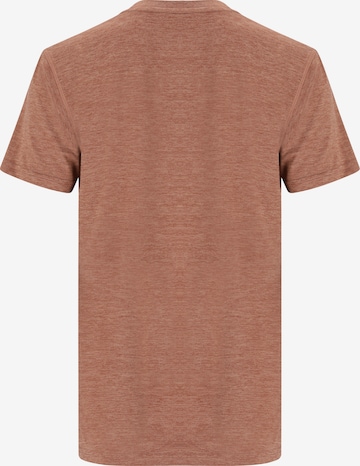 ENDURANCE Performance Shirt 'Wange' in Brown