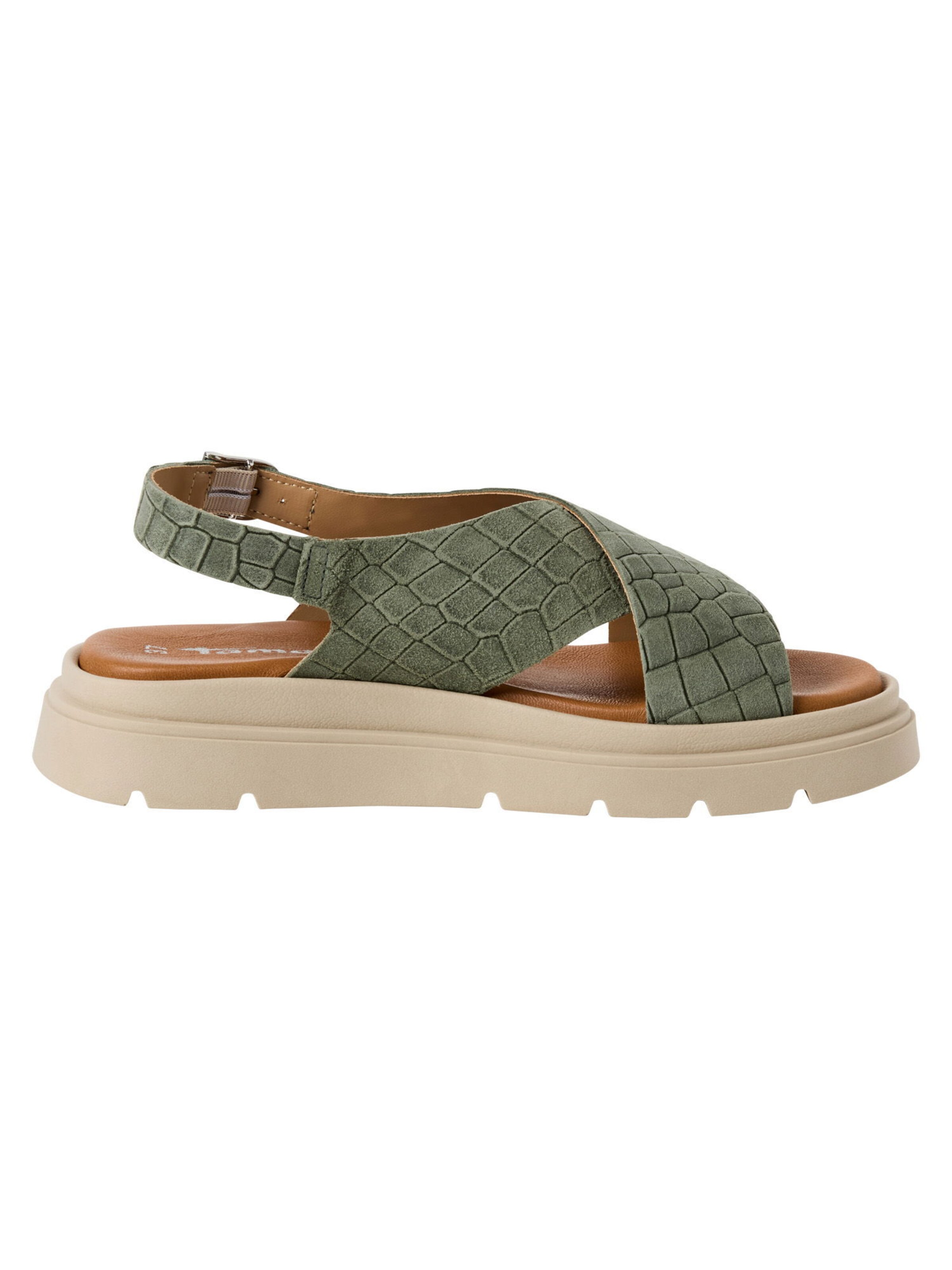 Tamaris Sandaal in Groen