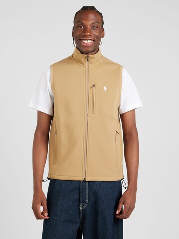 Gilet di Polo Ralph Lauren in beige: frontale