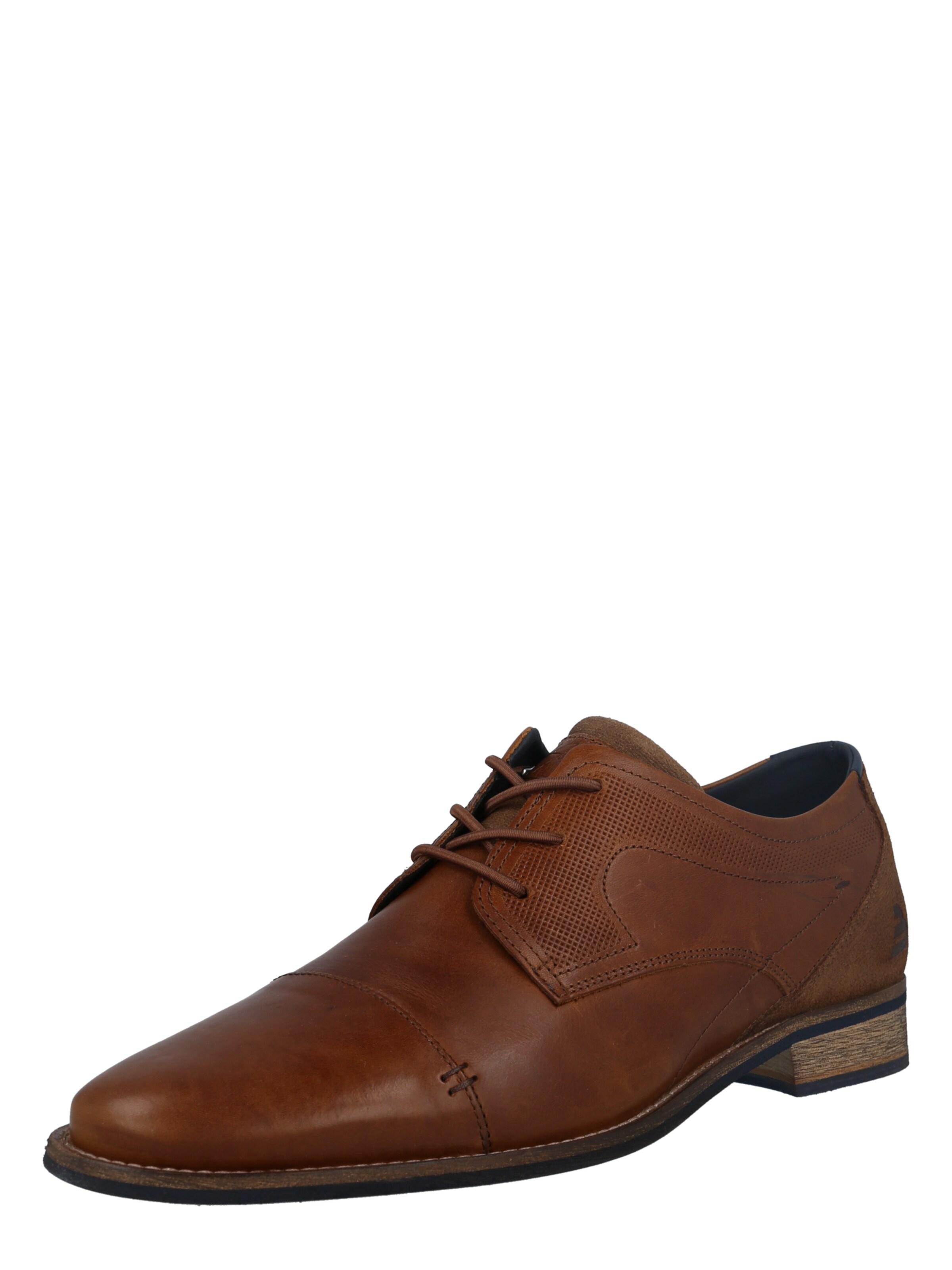 BULLBOXER Lace-Up Shoes in Brown: front