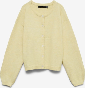 Cardigan 'VMHope' VERO MODA en jaune : devant