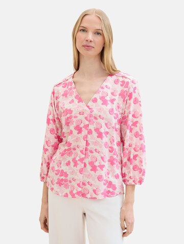 TOM TAILOR Bluse in Pink: predná strana