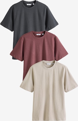 Next T-shirt i beige: framsida