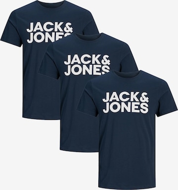 JACK & JONES Shirt 'Corp' in Blau: Vorderseite