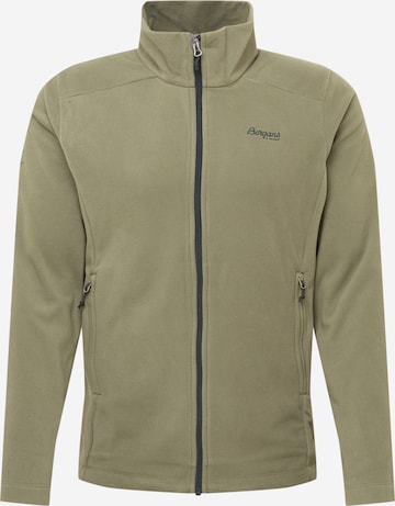 Bergans Athletic Fleece Jacket 'Finnsnes' in Green: front