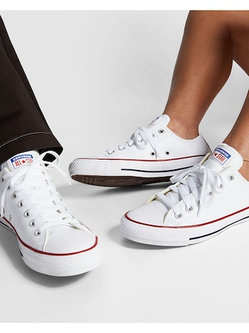 CONVERSE Platform trainers in White: front