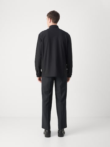 BOSSRegular Fit Košulja 'B_Lite_L' - crna boja: stražnji dio