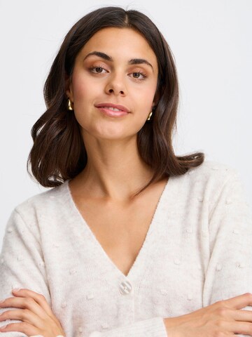 Fransa Cardigan 'Frelise Car 1' i hvid