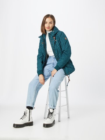 Ragwear Between-Season Jacket 'DANKA' in Green