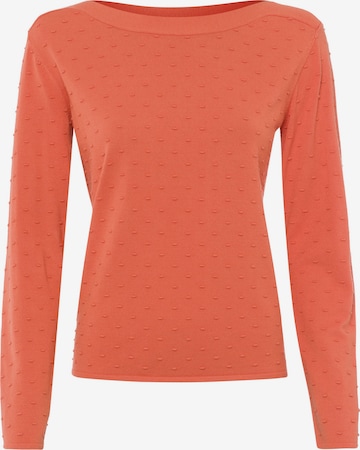 zero Pullover in Orange: predná strana