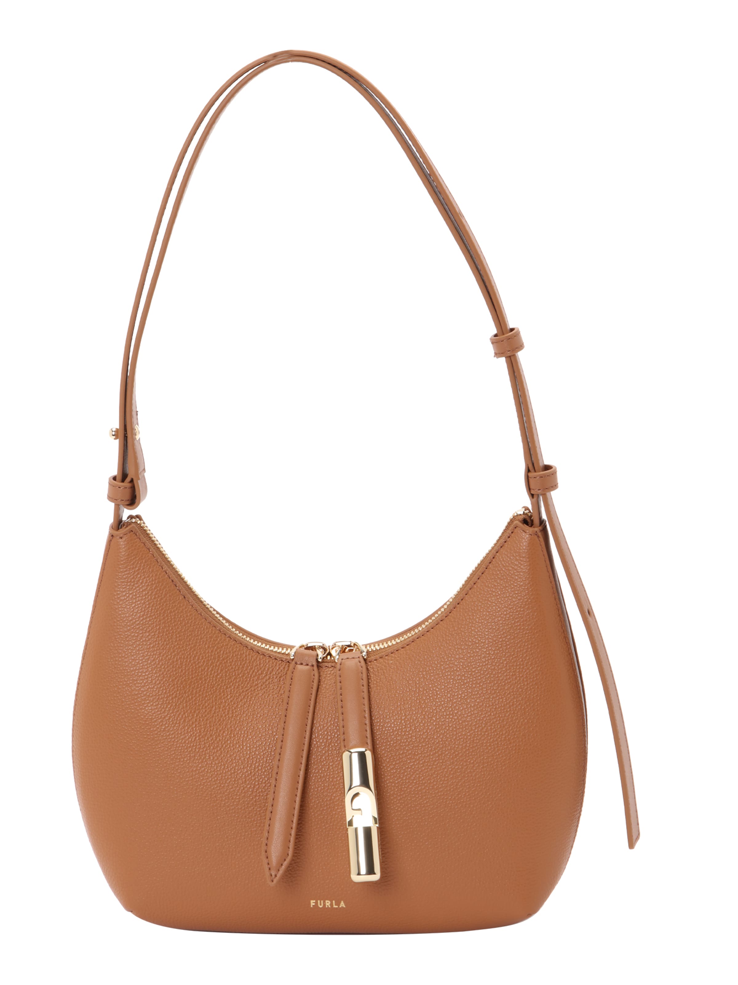 FURLA Torba na ramię 'GOCCIA' w kolorze brązowy: przód